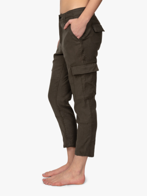 Cropped Cargo Pants