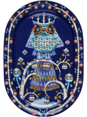 Taika Serving Platter - Blue