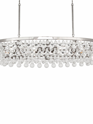 Bling Oval Chandelier