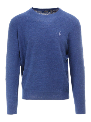 Polo Ralph Lauren Logo Embroidered Crewneck Jumper