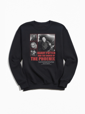 Harry Potter And The Order Of The Phoenix Crew Neck Sweatshirt