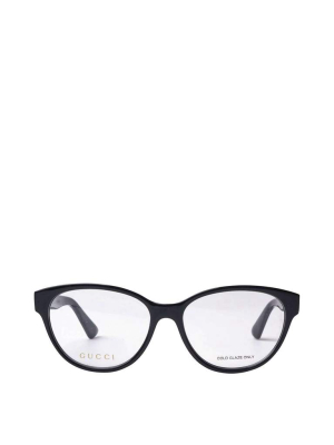 Gucci Eyewear Cat Eye Frame Glasses