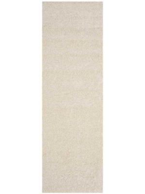 Arizona Shag Creme Runner Rug