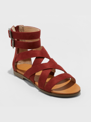 Women's Rosalee Microsuede Gladiator Sandals - Universal Thread™