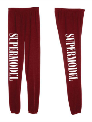 Supermodel [women's Sweatpants]