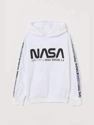 Printed Hoodie