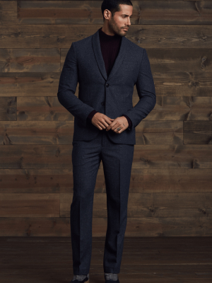 Alvin  Slim Worsted Wool Blazer