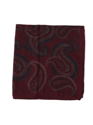 Saint Laurent Paisley Scarf