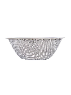 Stainless Steel Punch Pressed Strainer - 7 1/2 In