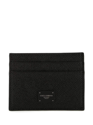 Dolce & Gabbana Logo Plaque Cardholder