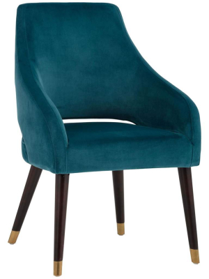 Adelaide Dining Chair, Timeless Teal