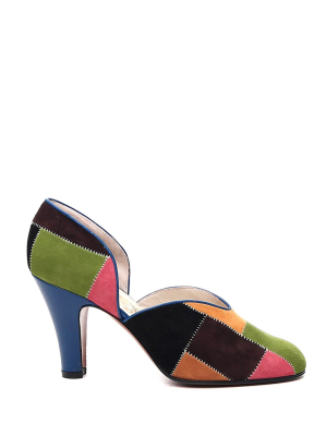 Salvatore Ferragamo Panelled Pumps