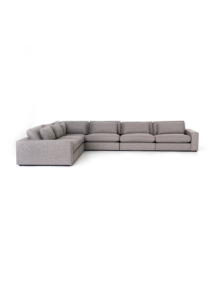 Bloor 6 Piece Sectional In Chess Pewter