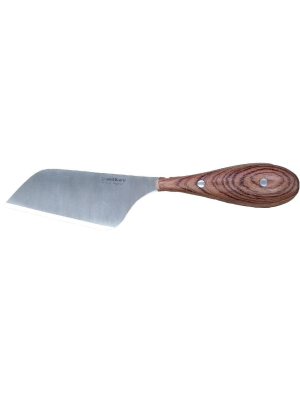 Berghoff Aaron Probyn 8.25" Stainless Steel Provence Hard Cheese Knife With Wood Handle