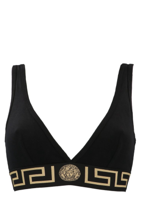 Versace Medusa Band V-neck Bra