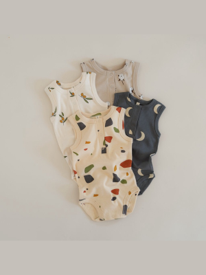 Terrazzo Sleeveless Bodysuit