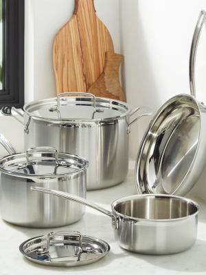 Cuisinart ® Multiclad Pro ™ Triple-ply Stainless Steel 7-piece Cookware Set