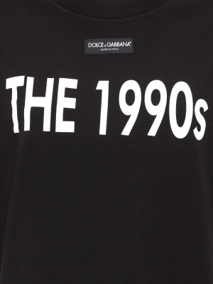 Dolce & Gabbana The 1990s Crewneck T-shirt