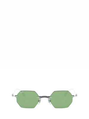 Ray-ban Rb8061 Octagonal Frame Sunglasses