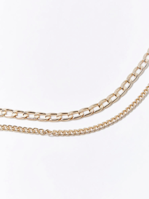 Sustainable Layered Chain Necklace