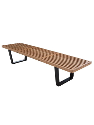 Nuevo Tao Occasional Bench - Raw Ash