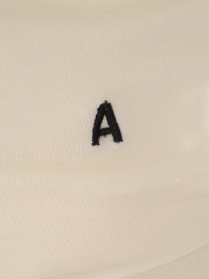 Ambush Logo Embroidered Turtleneck Top