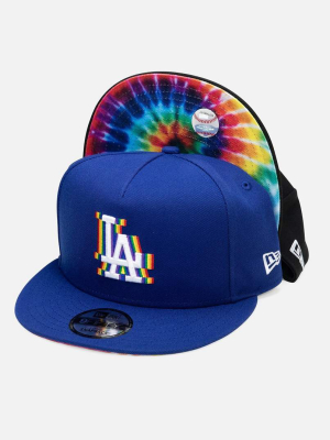New Era Mlb Los Angeles Dodgers Tie-dye Snapback