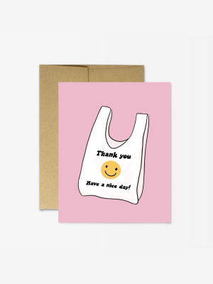 Thank You Bag Card - Pm1