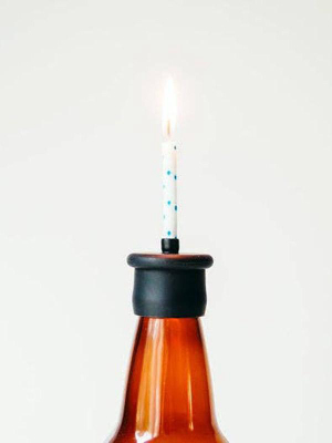 Bottle Top Candle