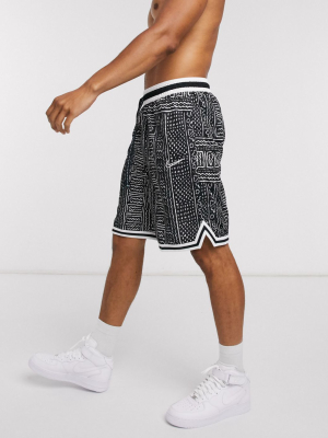 Nike Basketball Dna Shorts In Black