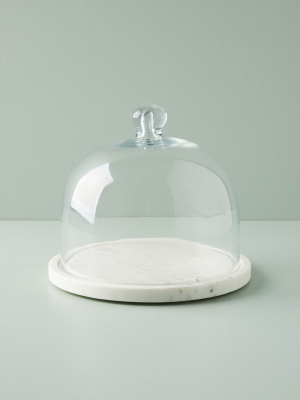 Marble Serving Cloche