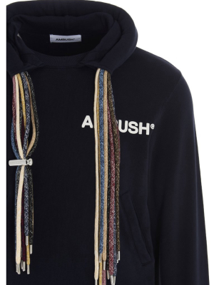 Ambush Multicord Logo Flocked Hoodie