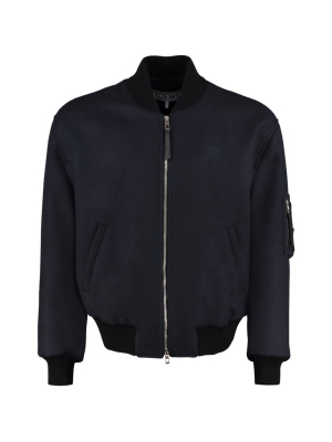 Loewe Zip Front Bomber Jacket