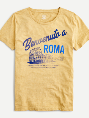 "benvenuto A Roma" T-shirt