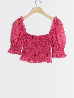 Vanessa Cropped Blouse