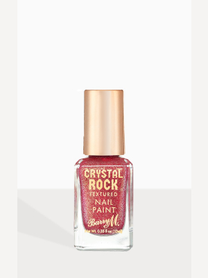 Barry M Crystal Rock Nail Paint Pink Tourmaline