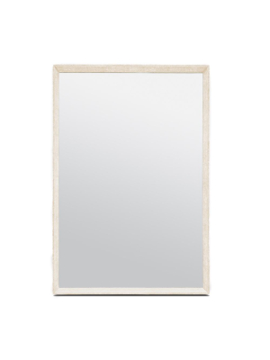 Made Goods David Mirror - Ivory