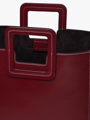 Shirley Leather Bag | Raspberry