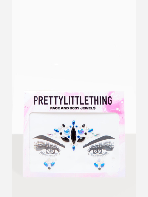 Prettylittlething Ocean Eyes Face Jewel