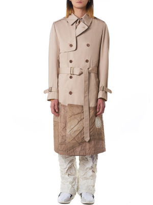 Airbag Patch Trench Coat (rma19sstc02-beige)