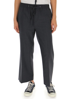 Miu Miu Straight Leg Cropped Pants