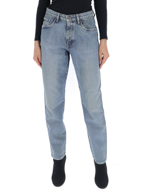 Miu Miu High-waisted Boyfriend Jeans