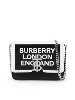 Burberry Tb Logo Printed Small Shoulder Bag