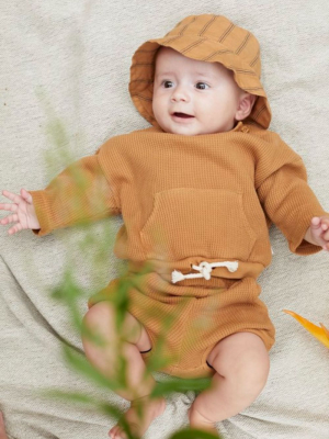 Organic Waffle Baby Sweatshirt