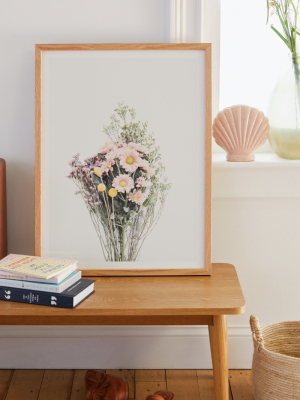 Sisi And Seb Wildflower Bouquet Art Print