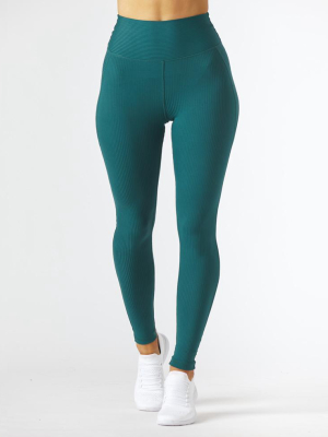 Jubilant Legging: Dark Teal