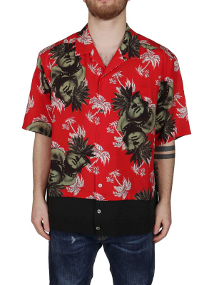 Undercover Graphic Print Short Sleeve Shirt