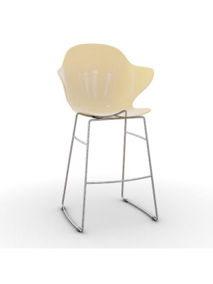 Saint Tropez Bar Stool With Sled Base