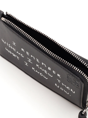 Loewe Words Coin Cardholder