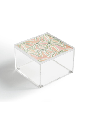 Jacqueline Maldonado Boho Palms Acrylic Box - Deny Designs